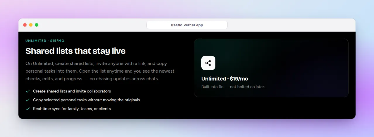 How to set up a shared to-do list with your partner