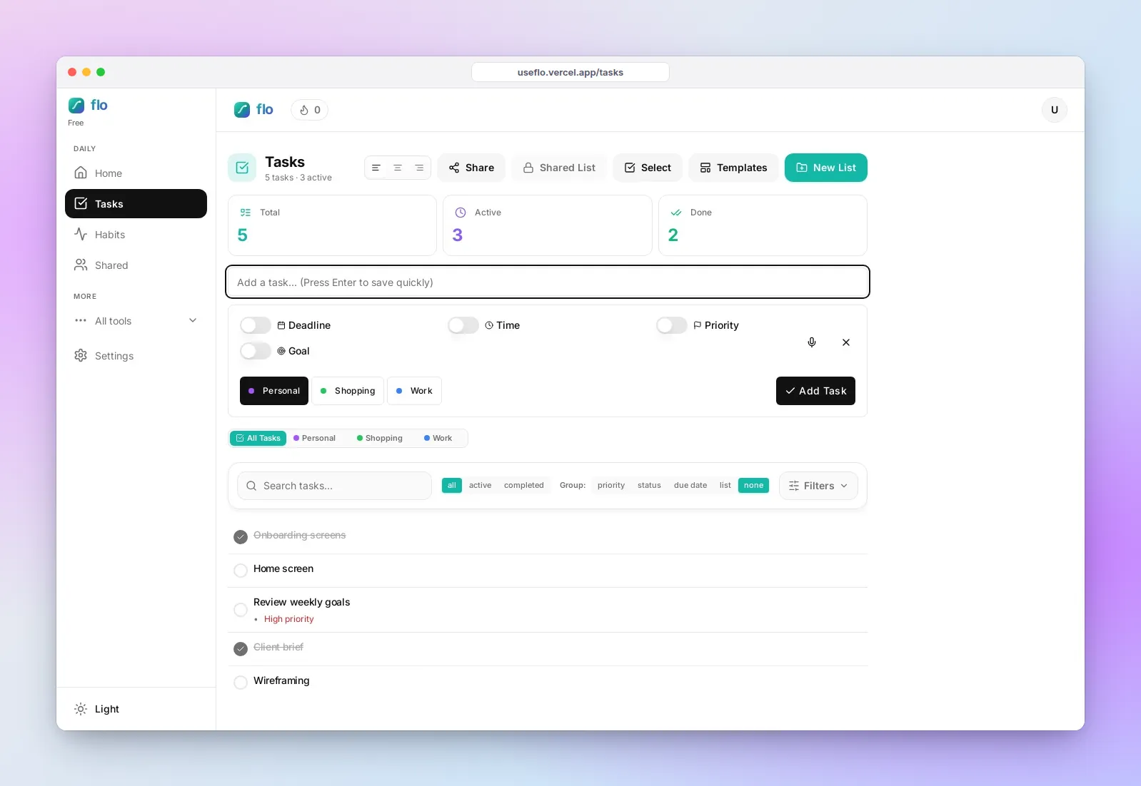 How to manage daily tasks (and recurring work)